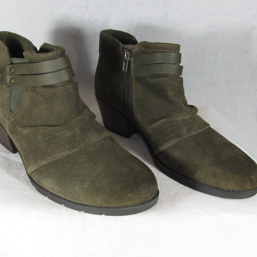 Earth Origins Odel Ankle boots Olive Green Size 10